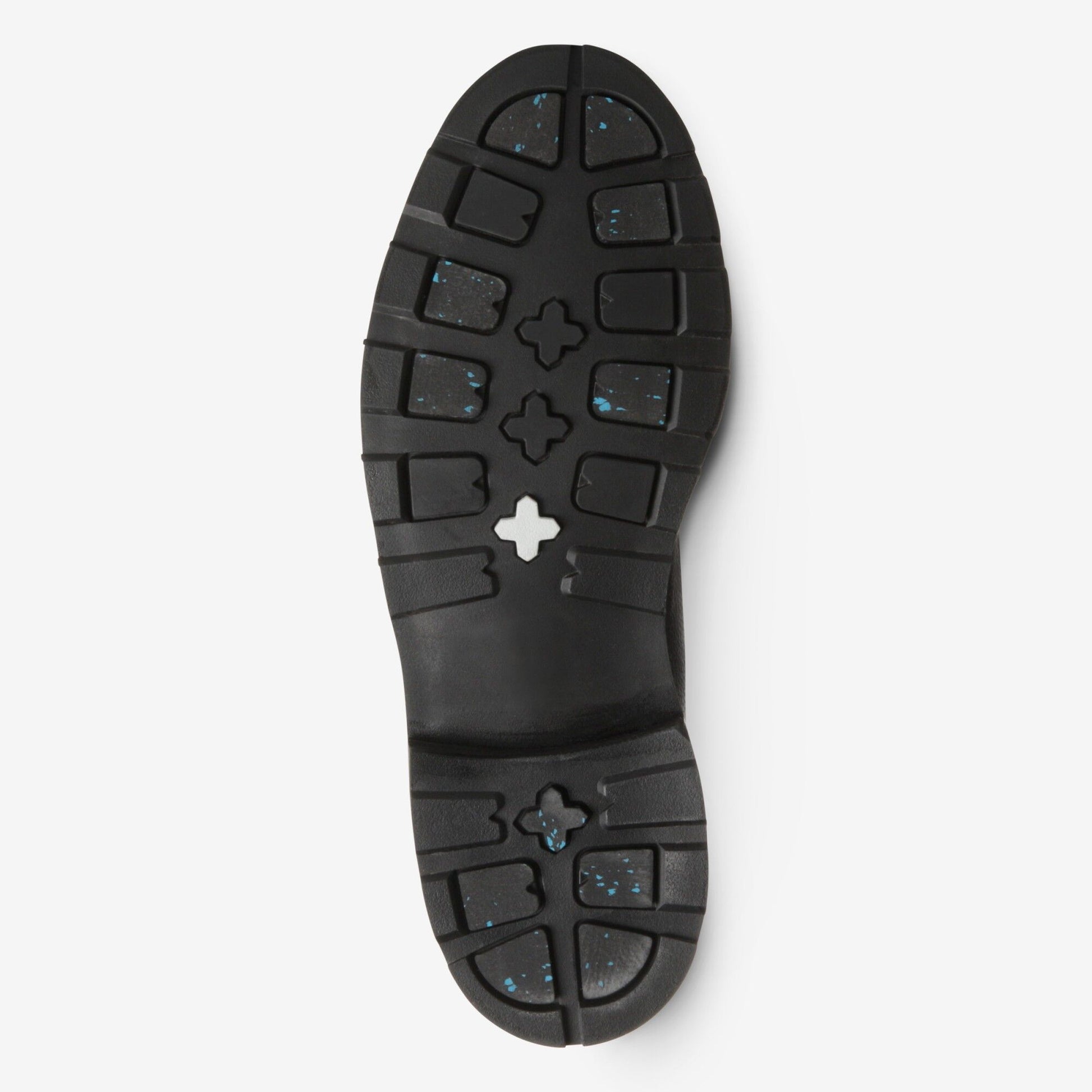 Alpine Lace-to-Toe Boot with Vibram Arctic Grip Rubber Sole - Black Grain