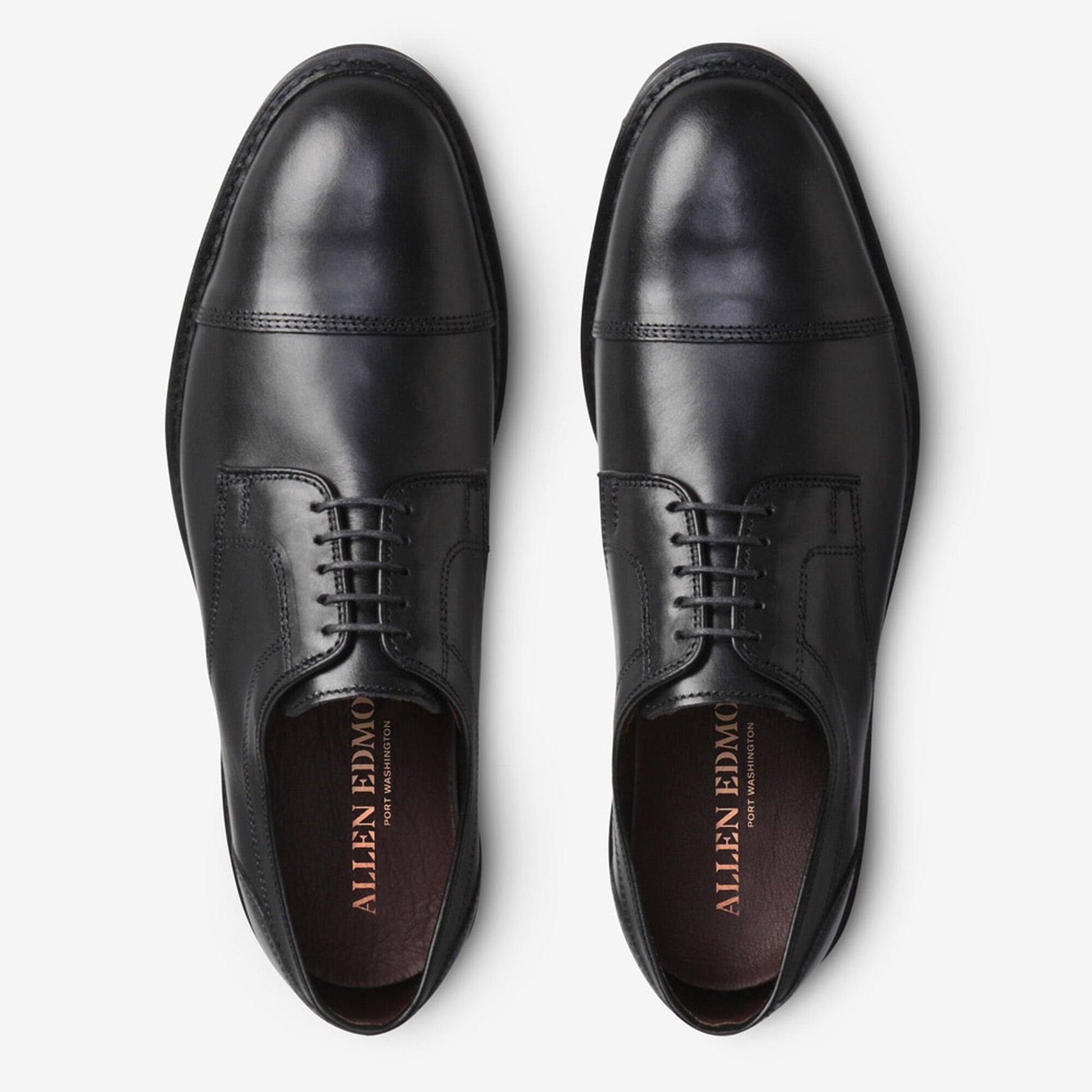 Ace Cap-Toe Blucher - Black