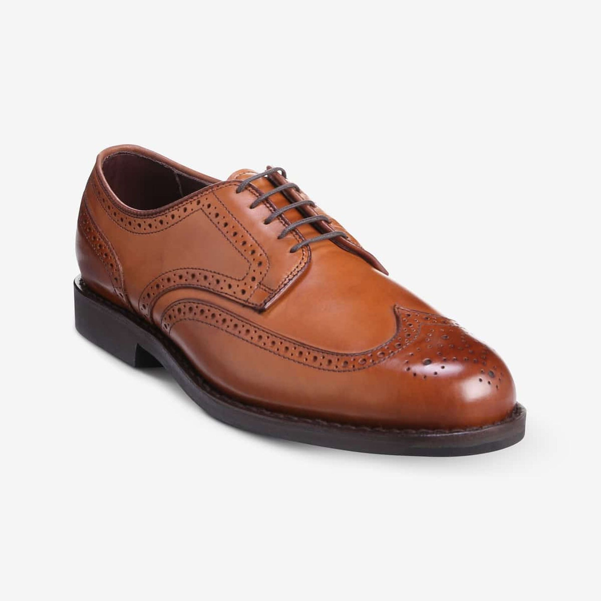 New York Travel Wingtip Derby - Walnut