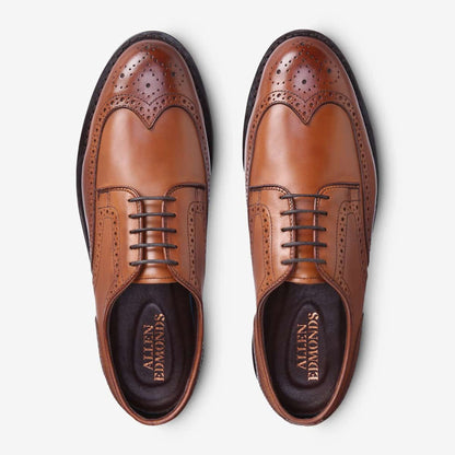 New York Travel Wingtip Derby - Walnut