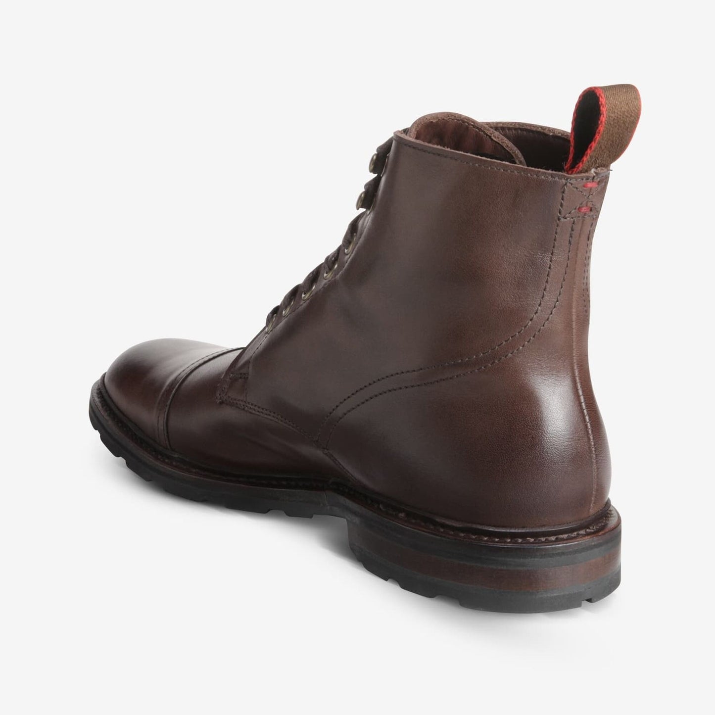 Alpine Cap-Toe Boot with Vibram Arctic Grip Rubber Sole - Brown