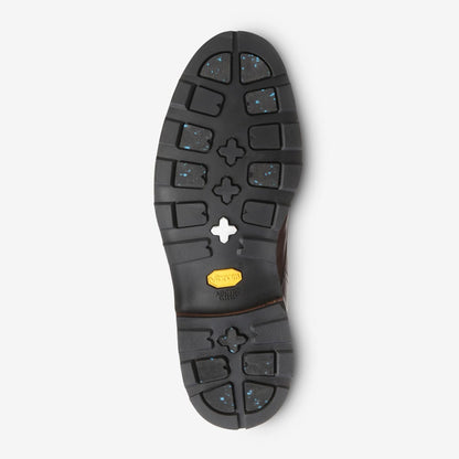Alpine Cap-Toe Boot with Vibram Arctic Grip Rubber Sole - Brown