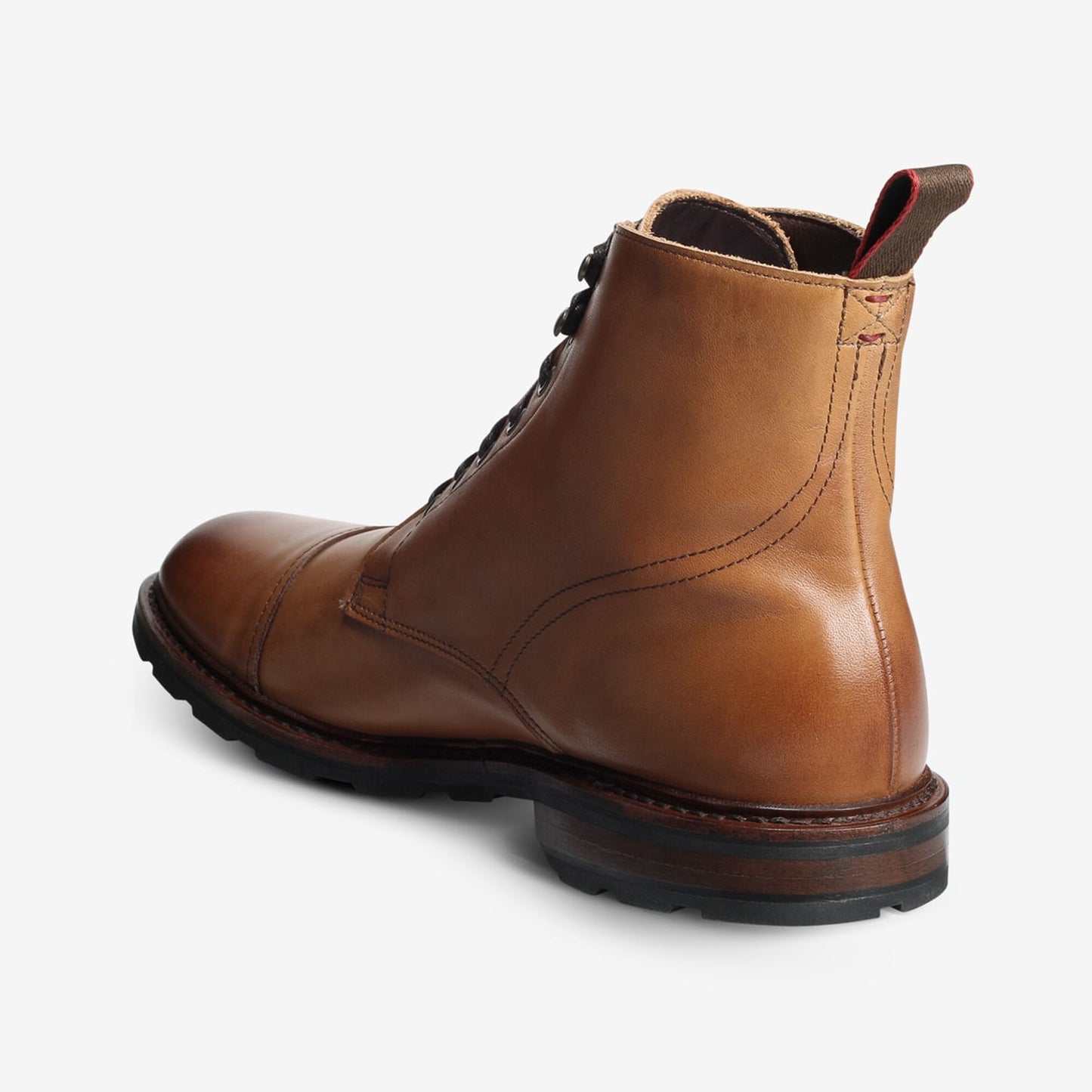Alpine Cap-Toe Boot with Vibram Arctic Grip Rubber Sole - Tan