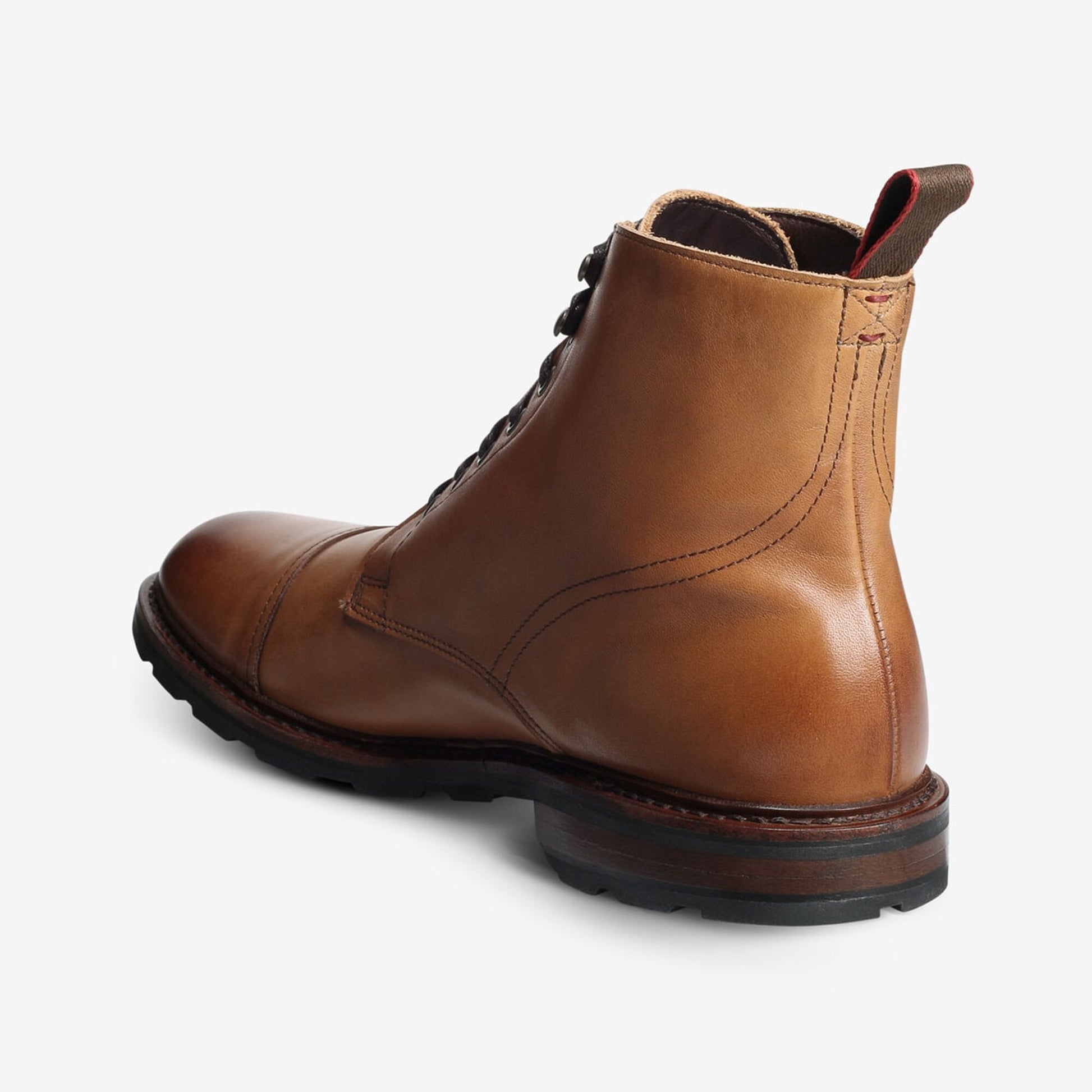 Alpine Cap-Toe Boot with Vibram Arctic Grip Rubber Sole - Tan