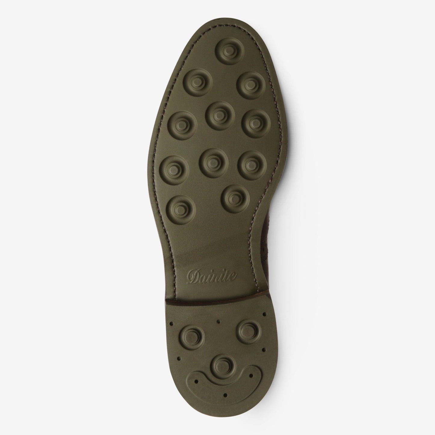 Strandmok Cap-Toe Oxford with Dainite Rubber Sole - Brown Nubuck