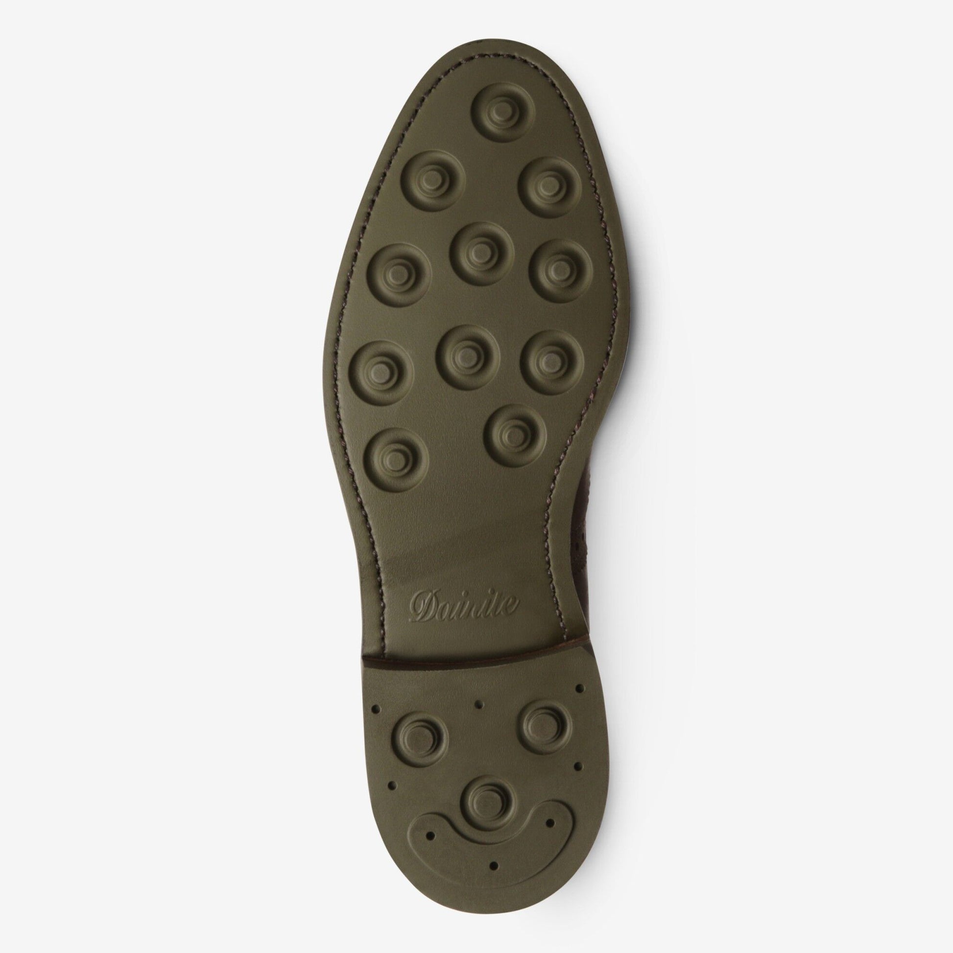 Strandmok Cap-Toe Oxford with Dainite Rubber Sole - Brown Nubuck