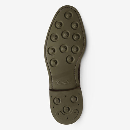 Strandmok Cap-Toe Oxford with Dainite Rubber Sole - Brown Nubuck