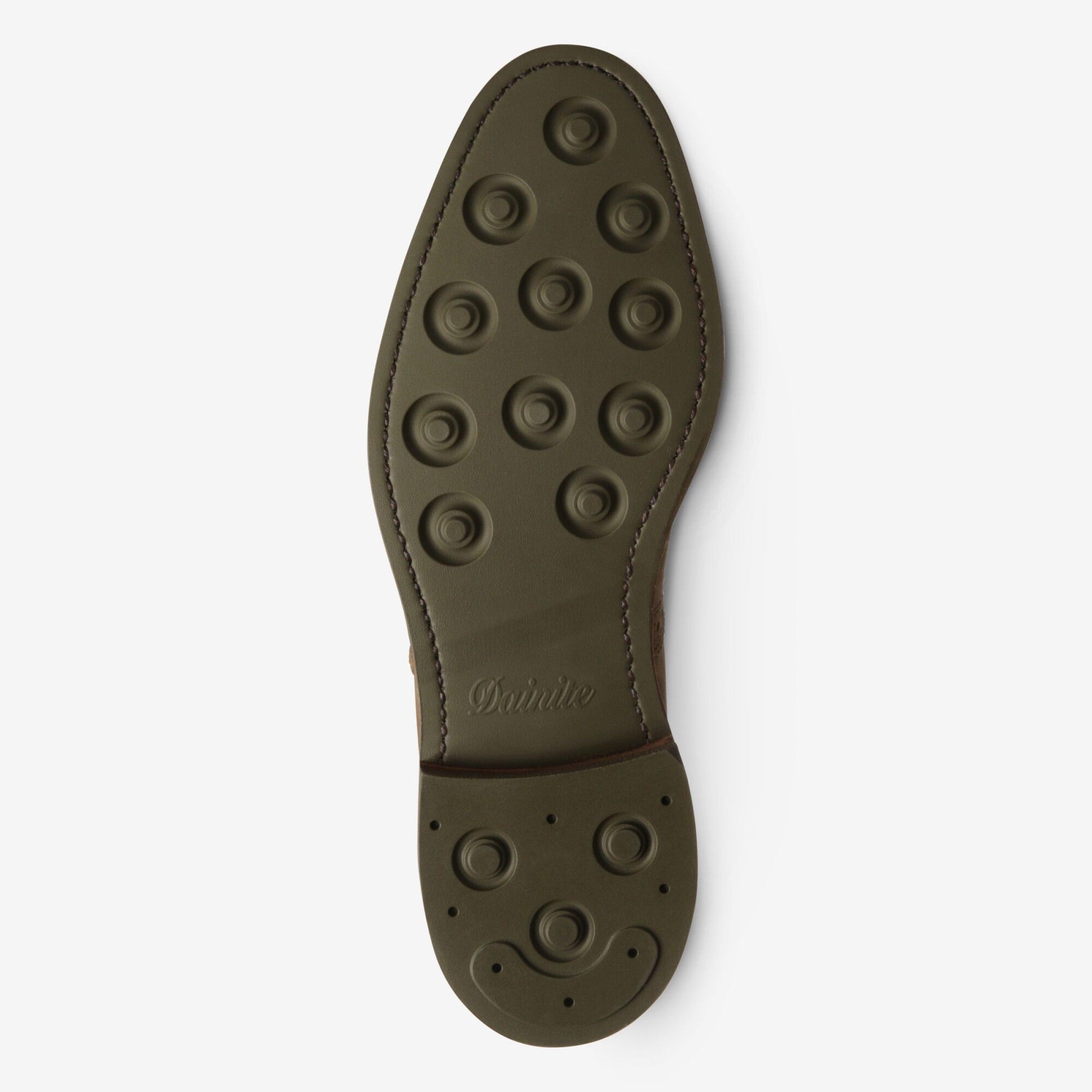 Strandmok Cap-Toe Oxford with Dainite Rubber Sole - Tan Nubuck