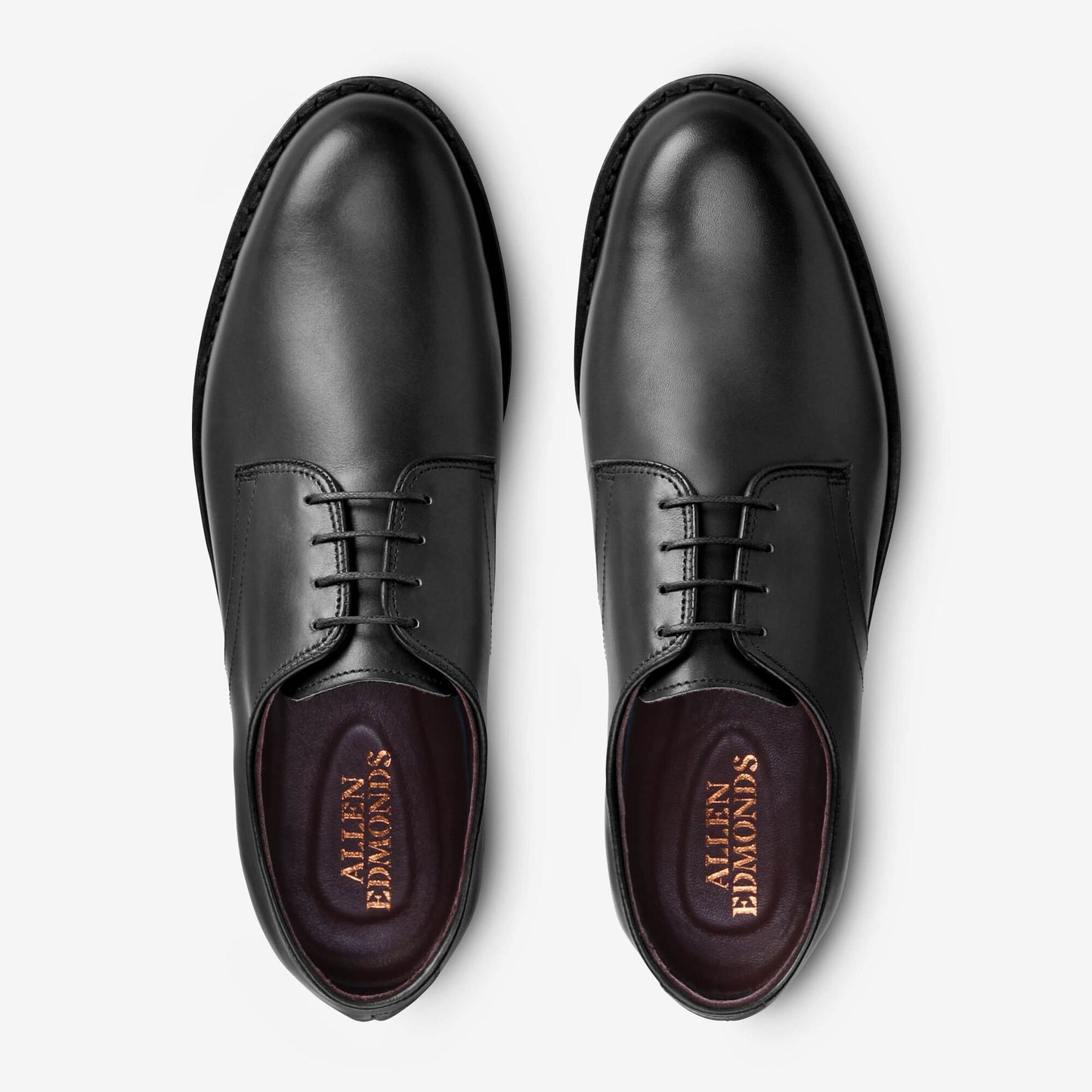Chicago Travel Plain-Toe Derby - Black