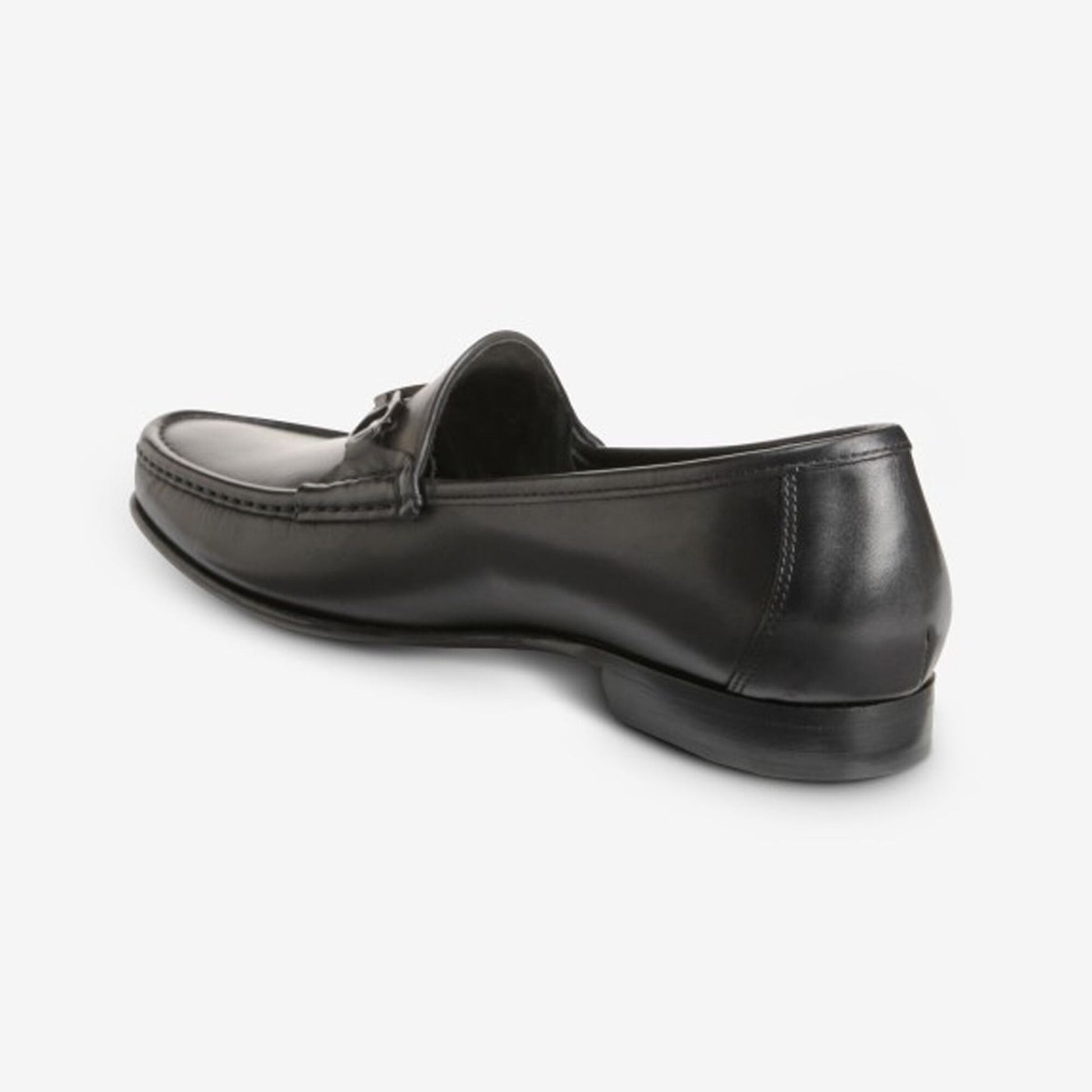 Vinci Italian Bit Loafer - Black Calfskin