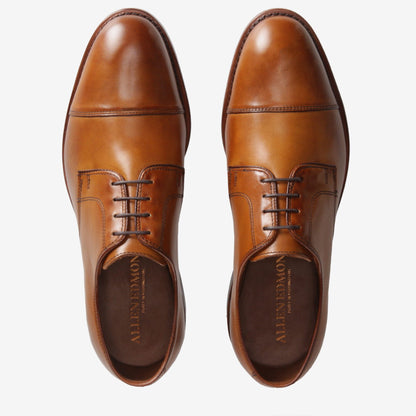 Lexington Cap-Toe Dress Shoes - Walnut Burnished Calf