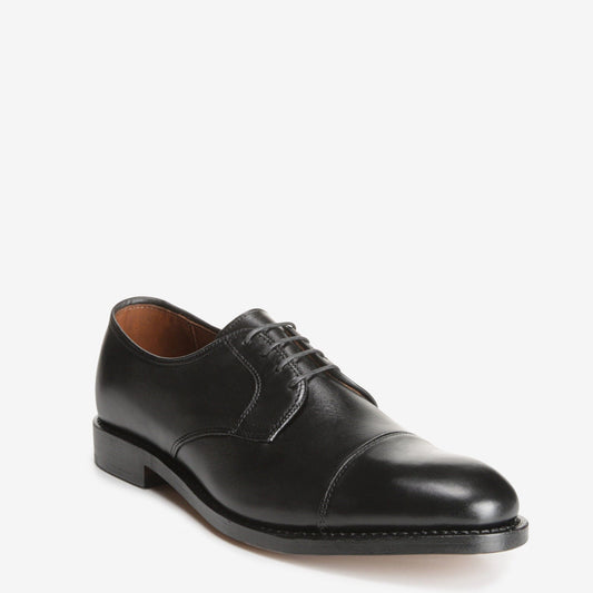Lexington Cap-Toe Dress Shoes - Black Leather