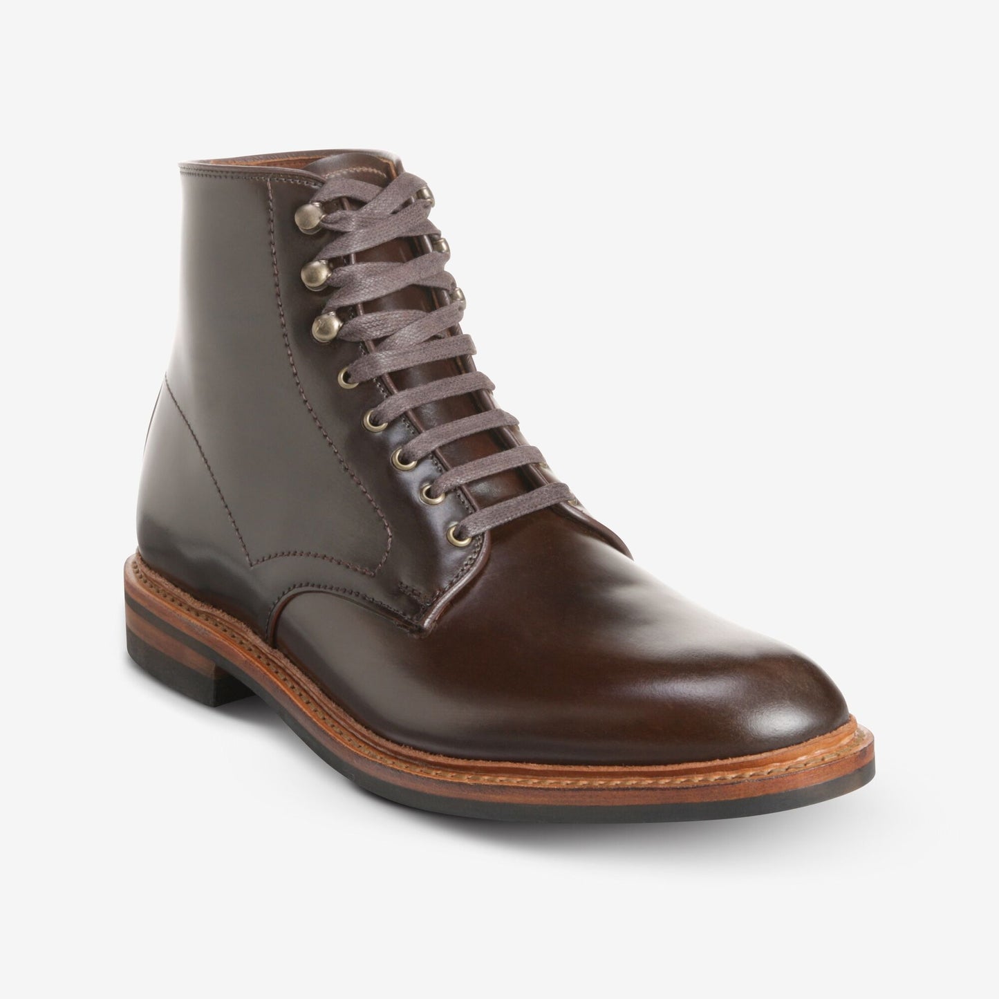 Higgins Mill Boot with Shell Cordovan Leather - Brown