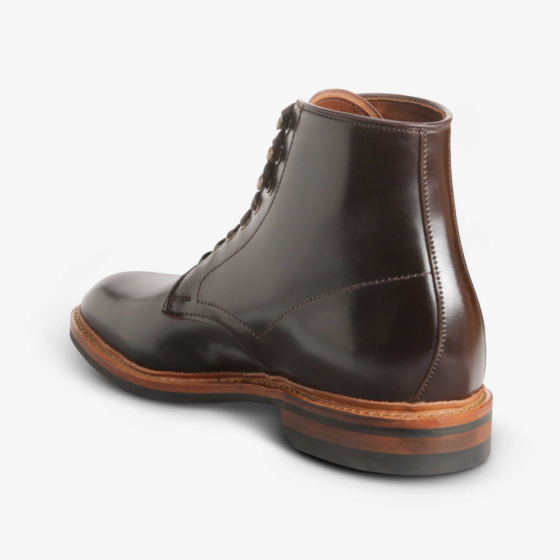 Higgins Mill Boot with Shell Cordovan Leather - Brown