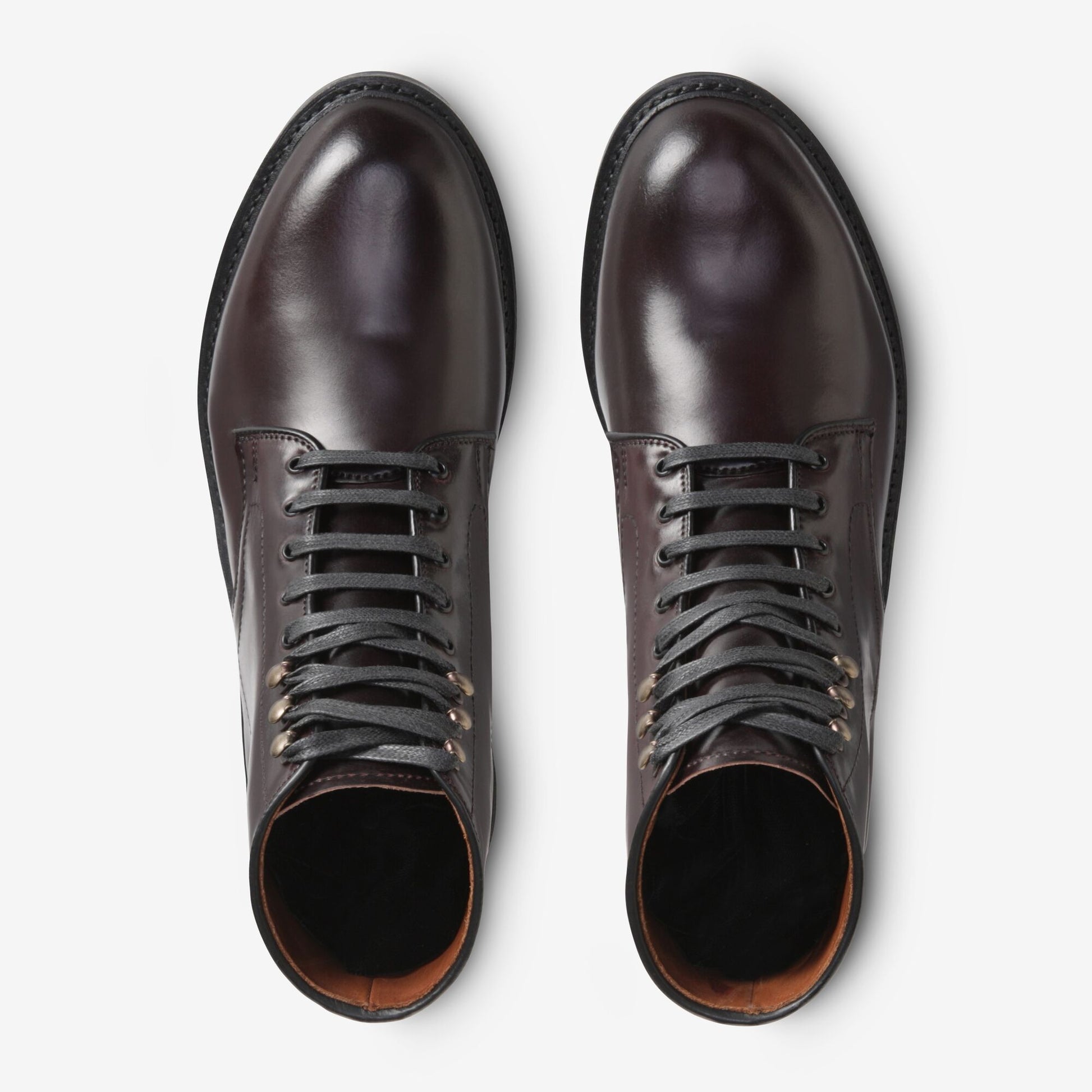 Higgins Mill Boot with Shell Cordovan Leather - Burgundy