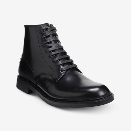 Higgins Mill Boot with Shell Cordovan Leather - Black