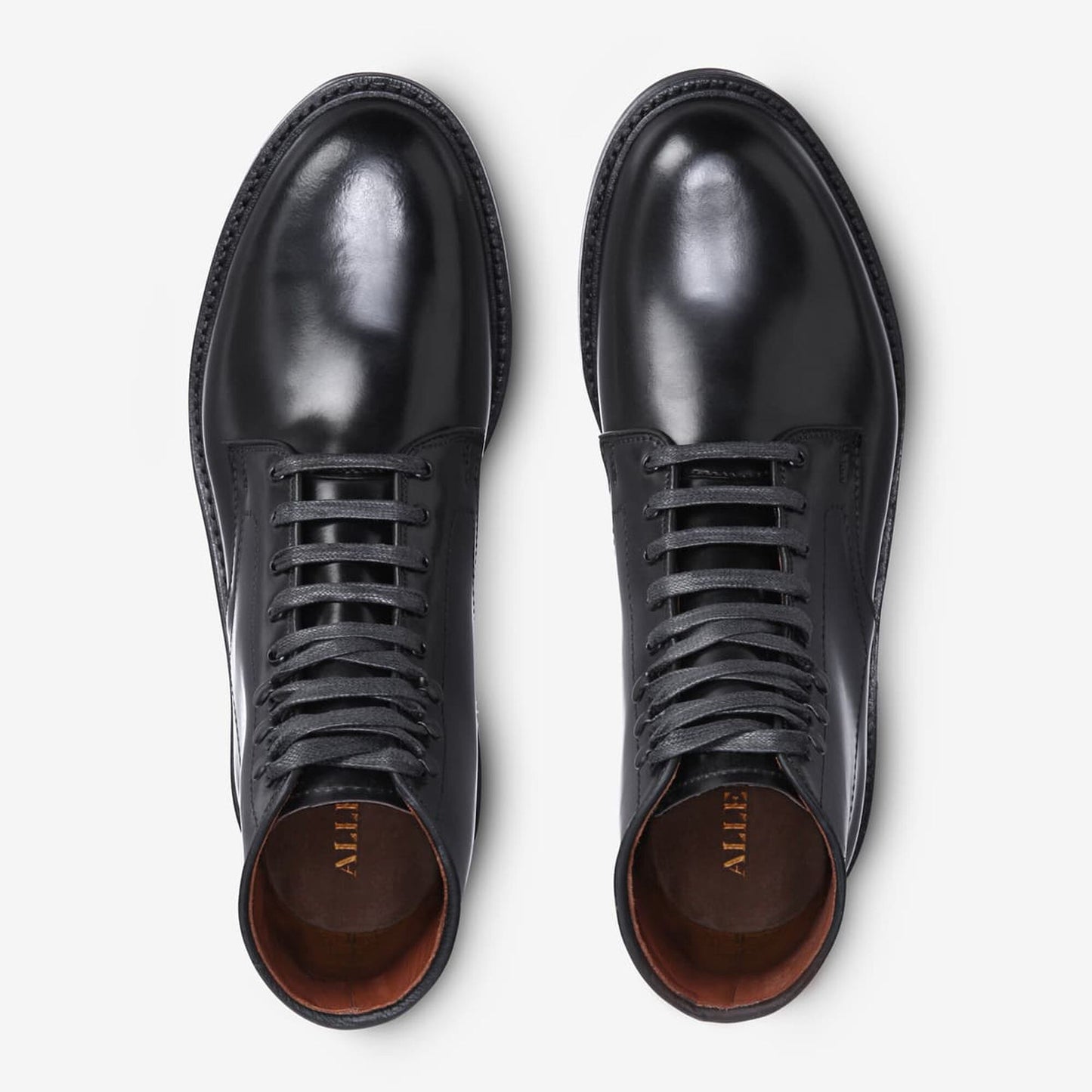 Higgins Mill Boot with Shell Cordovan Leather - Black