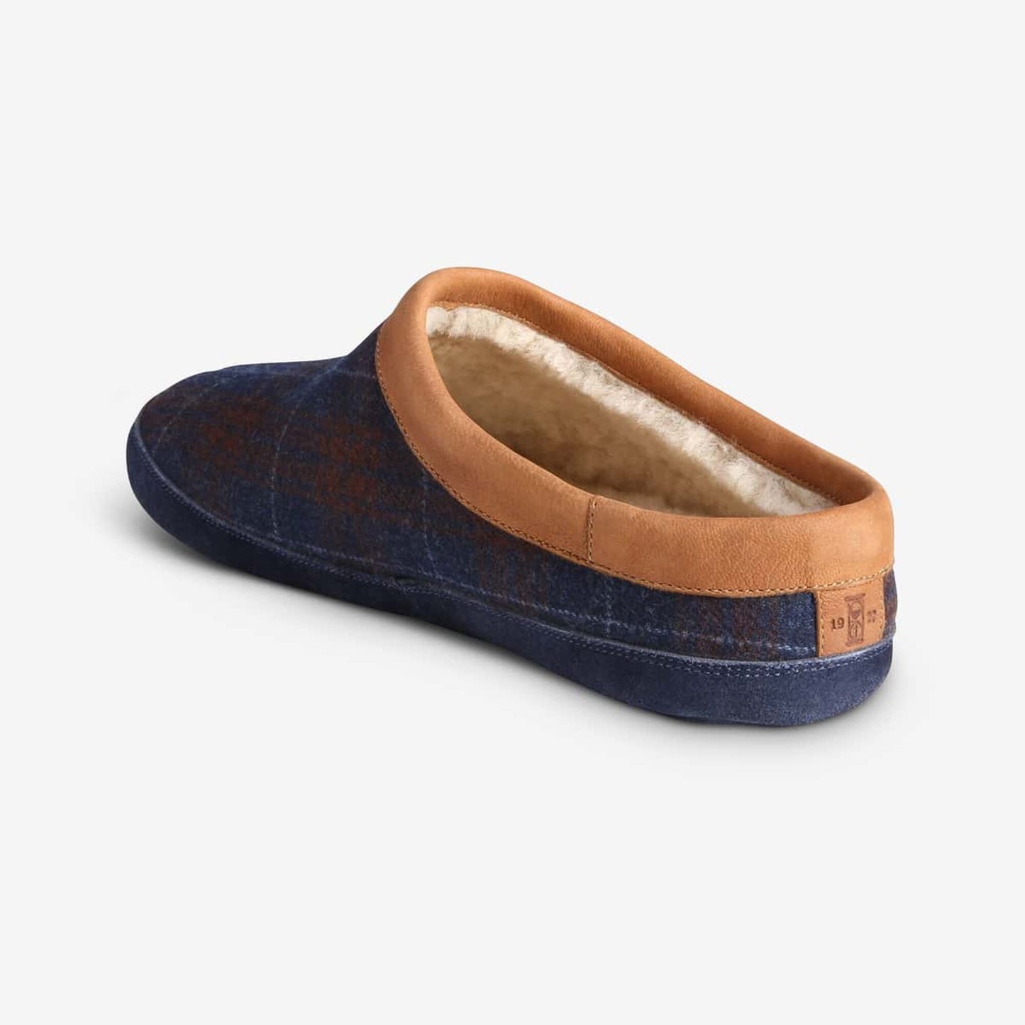 Kipp Shearling Slipper - Blue/Brown