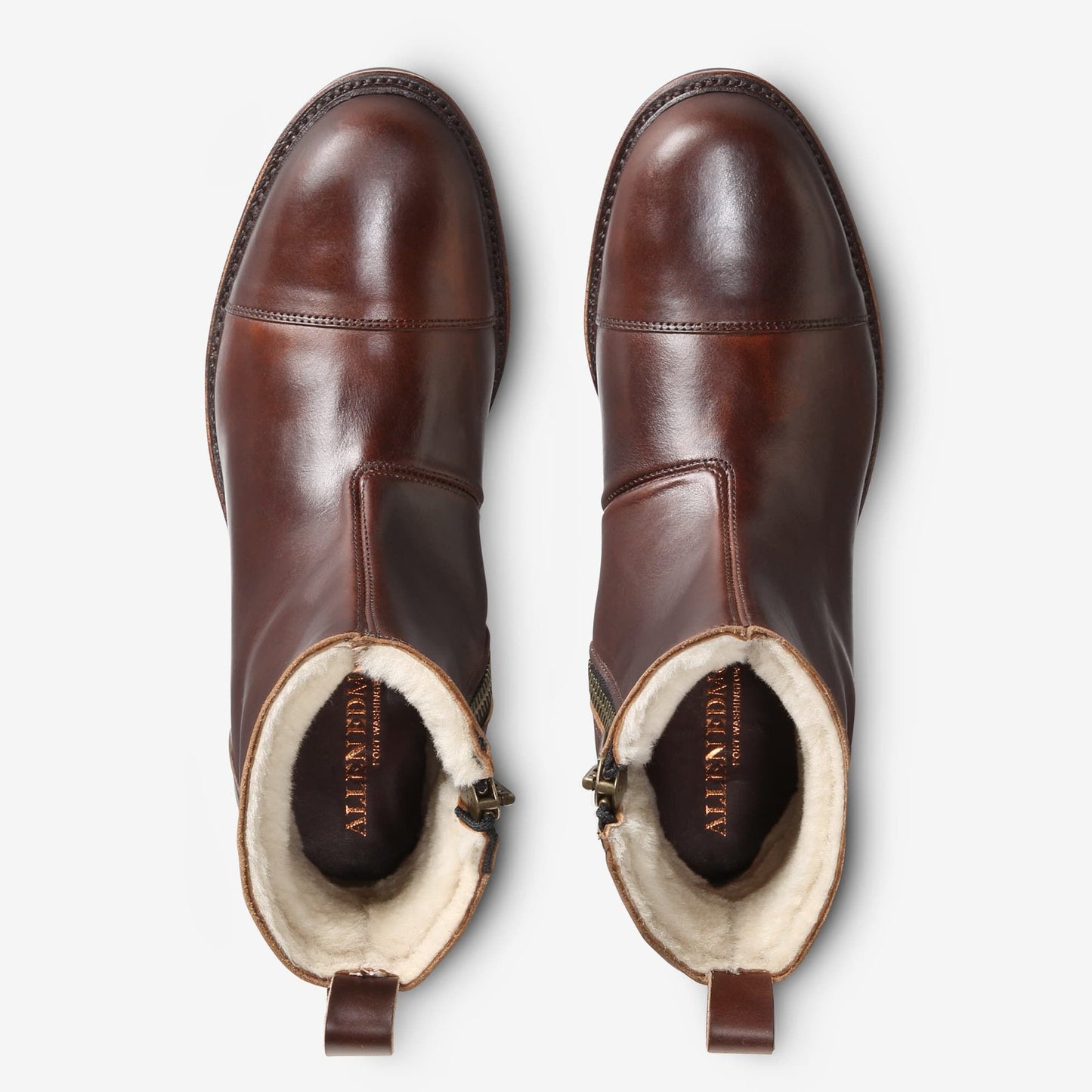 Himalaya Shearling Chelsea Boot - Brown
