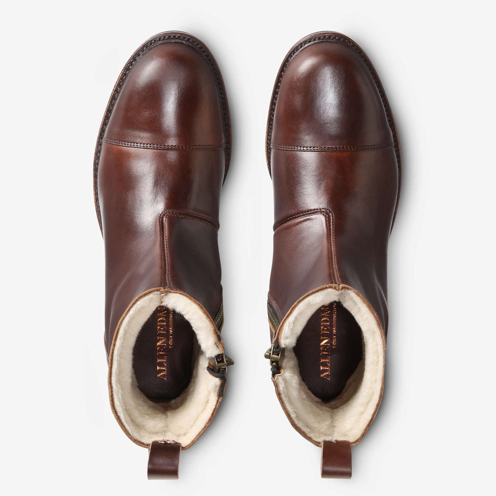 Himalaya Shearling Chelsea Boot - Brown