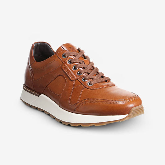 A-Trainer Lace-Up Sneaker - Walnut