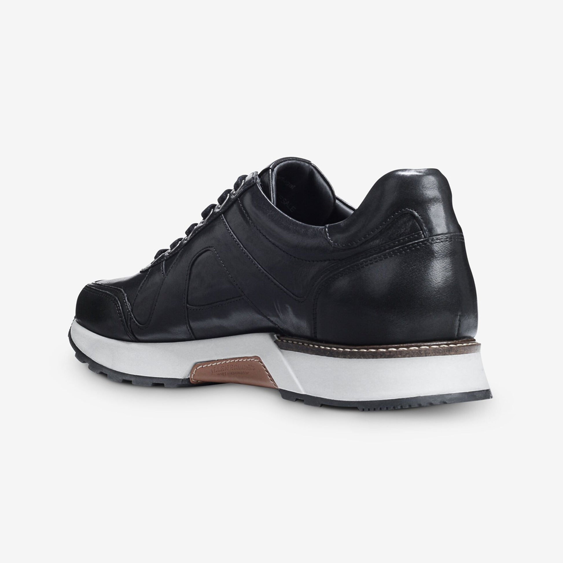 A-Trainer Lace-Up Sneaker - Black