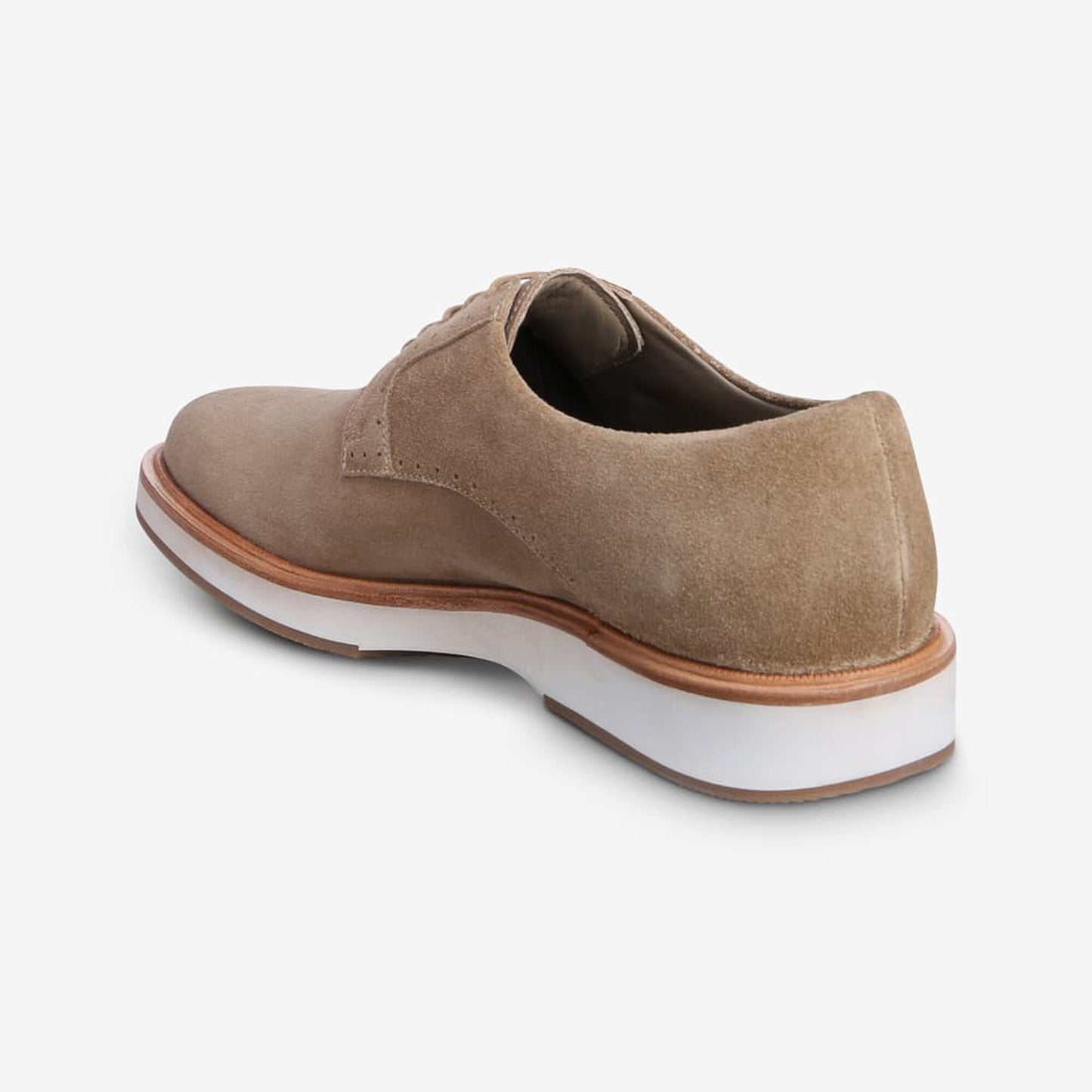 Brooklyn Light Suede Derby - Bone