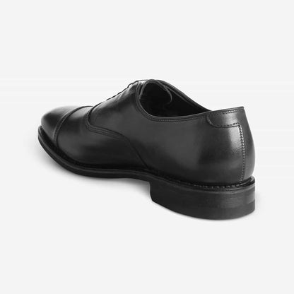 Park Avenue Weatherproof Cap-Toe Oxford with Dainite Rubber Sole - Black