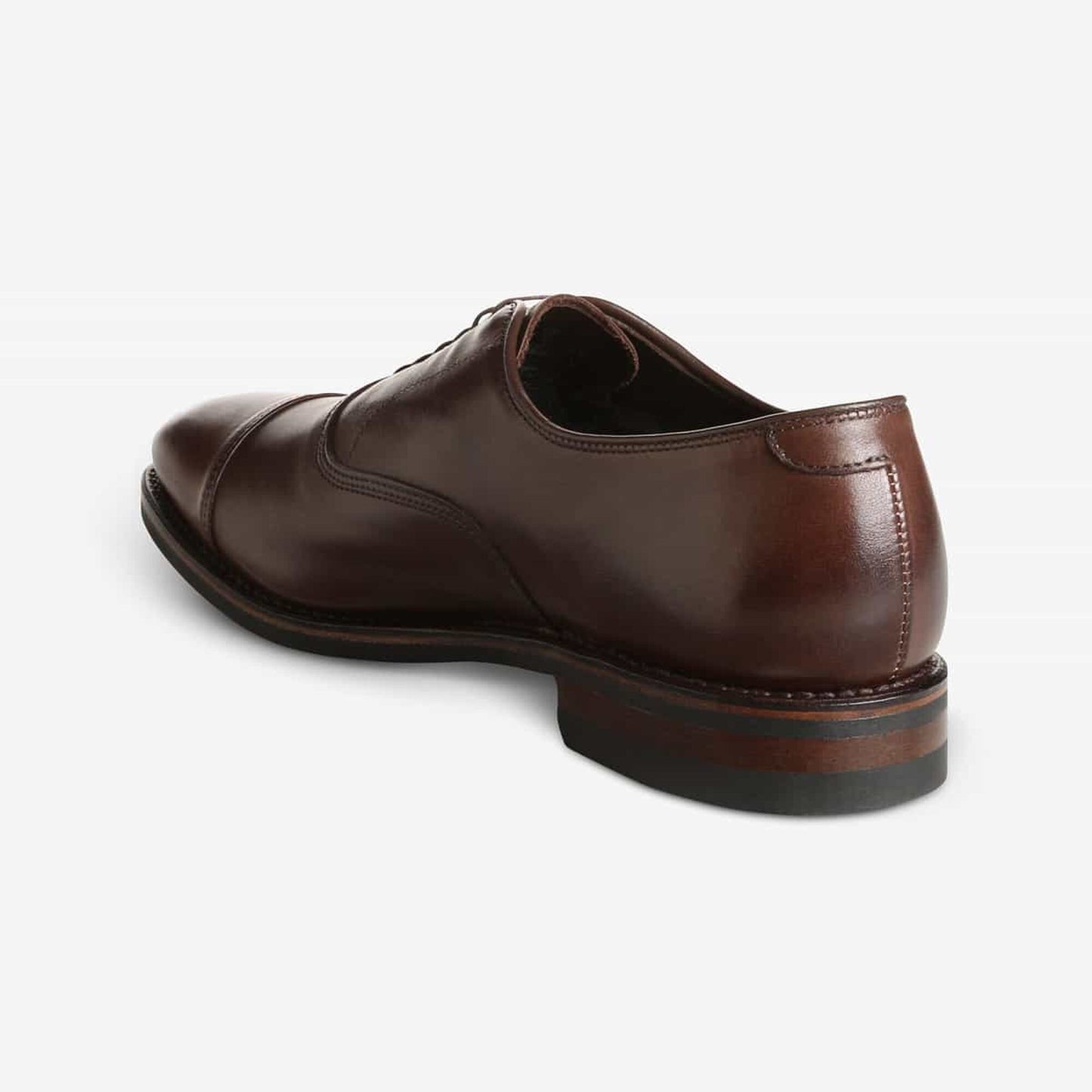 Park Avenue Weatherproof Cap-Toe Oxford with Dainite Rubber Sole - Brown