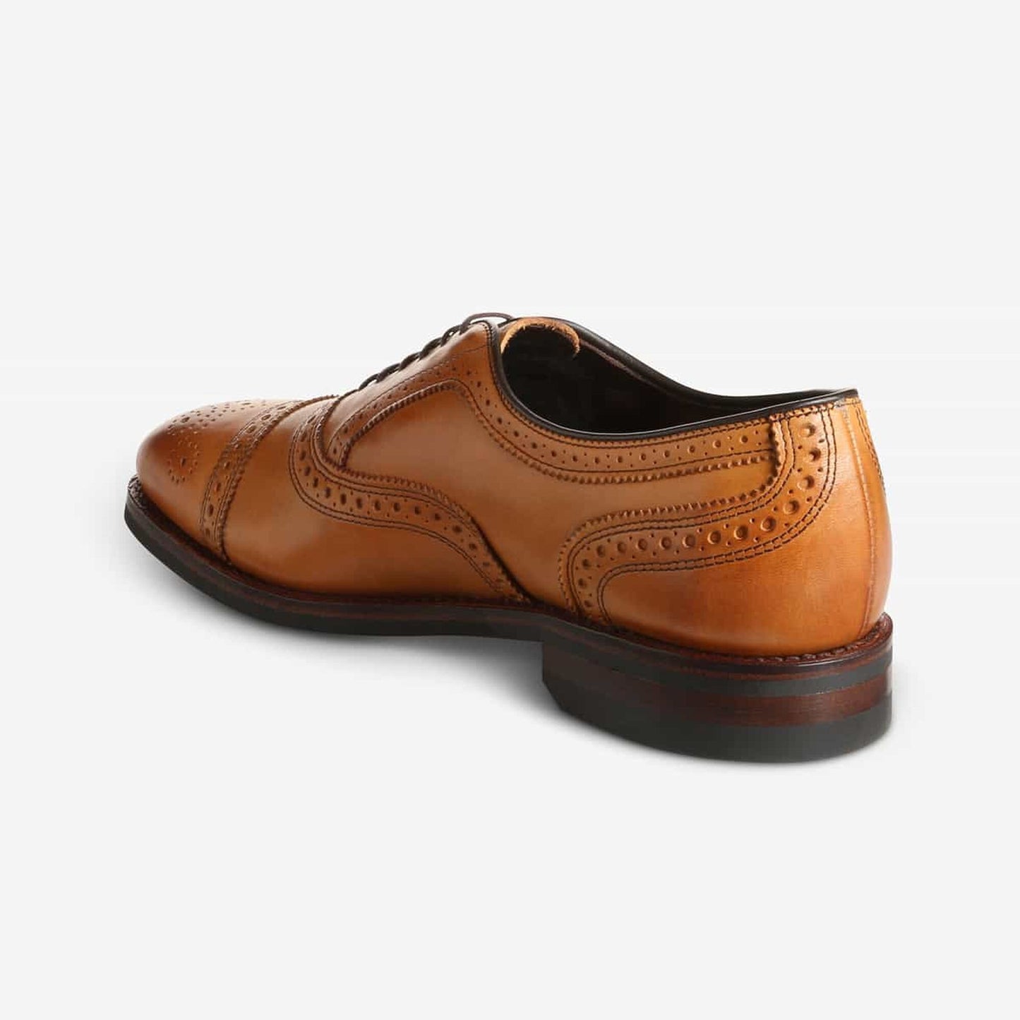 Strand Weatherproof Cap-Toe Oxford with Dainite Rubber Sole - Walnut