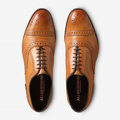 Strand Weatherproof Cap-Toe Oxford with Dainite Rubber Sole - Walnut