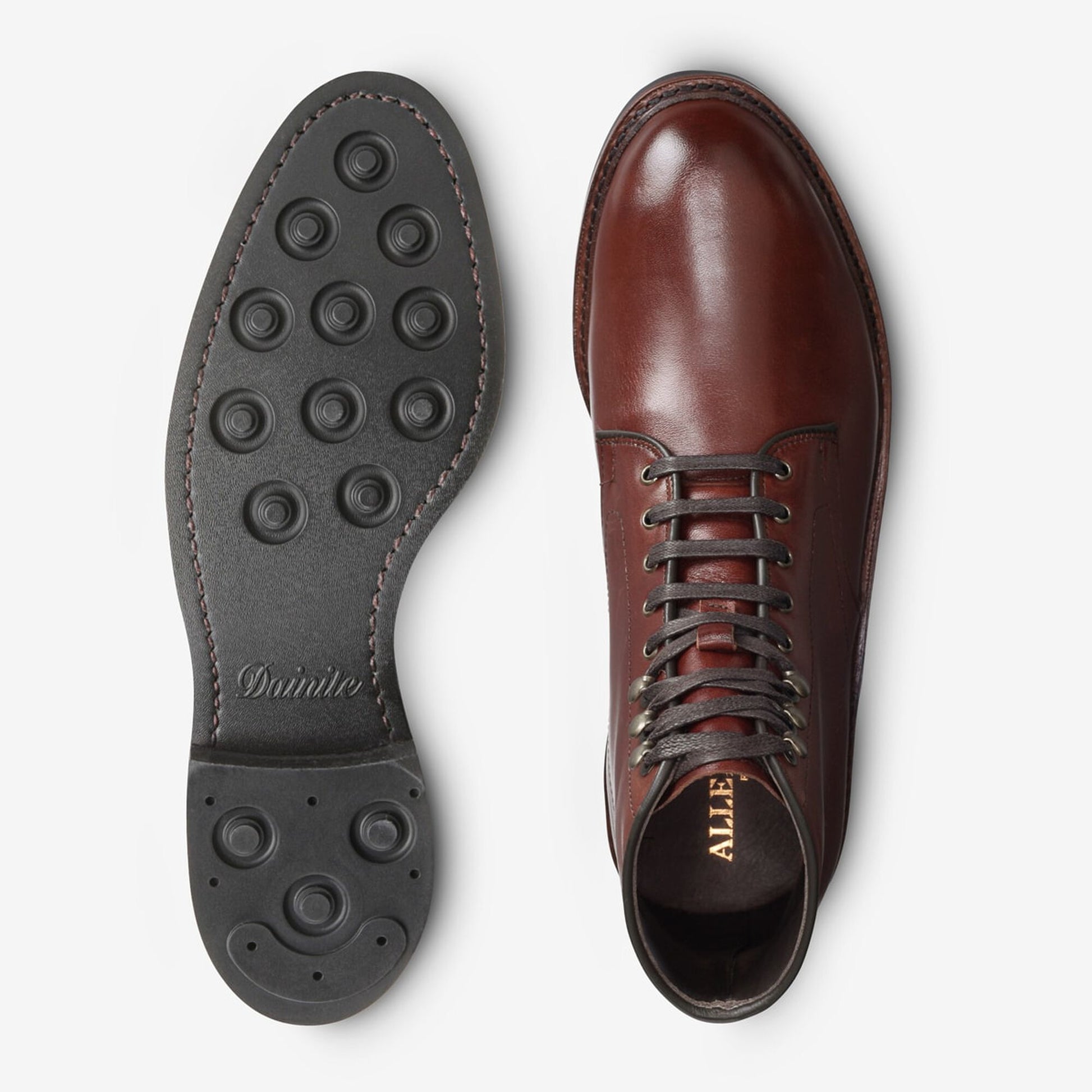Higgins Mill Weatherproof Boot with Dainite Rubber Sole - Chili