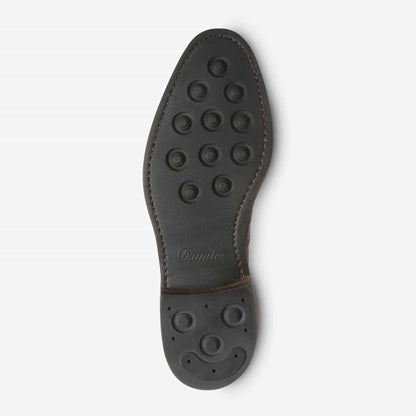 Strandmok Weatherproof Cap-Toe Oxford with Dainite Rubber Sole - Brown Grain