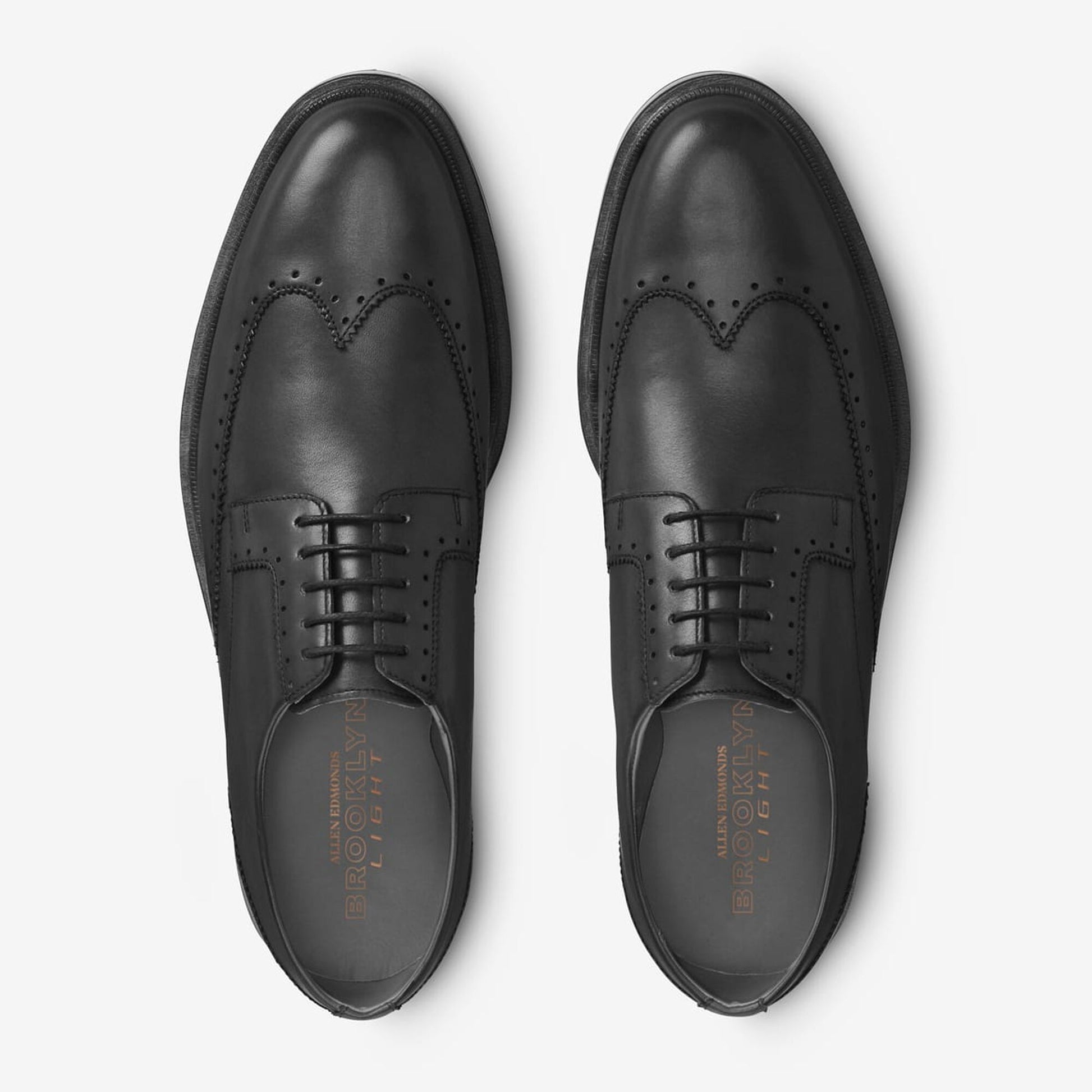 Brooklyn Light Wingtip Derby - Black