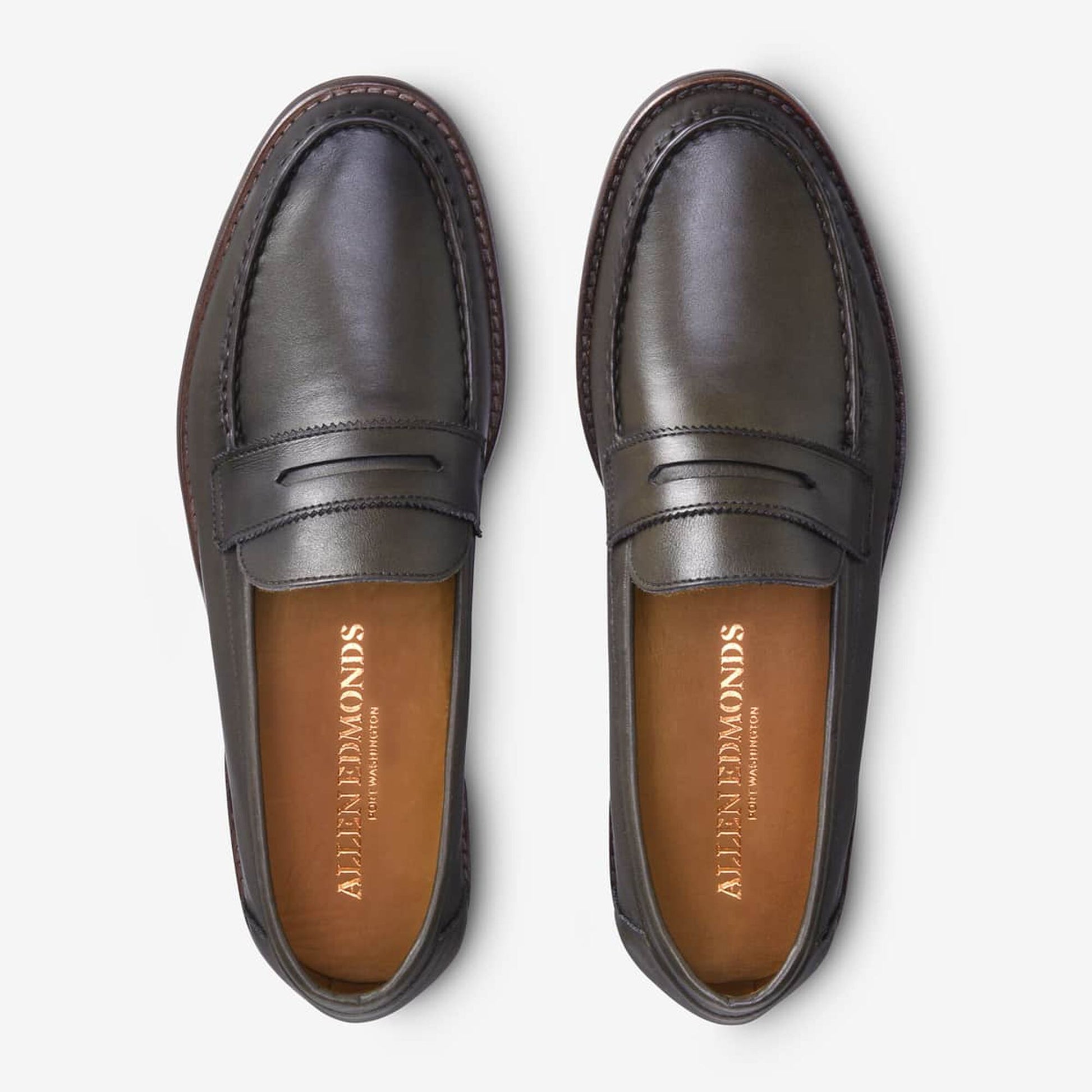Dylan Penny Loafer - Burnished Olive