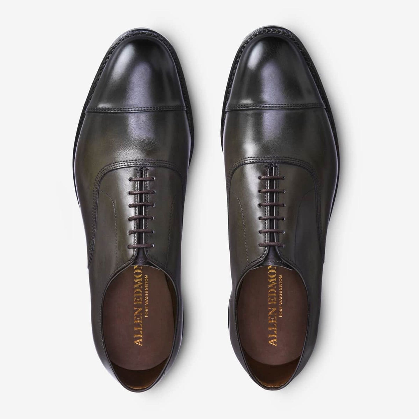 Park Avenue Cap-Toe Oxford - Burnished Olive