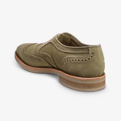 Neumok Suede Wingtip Oxford - Sage