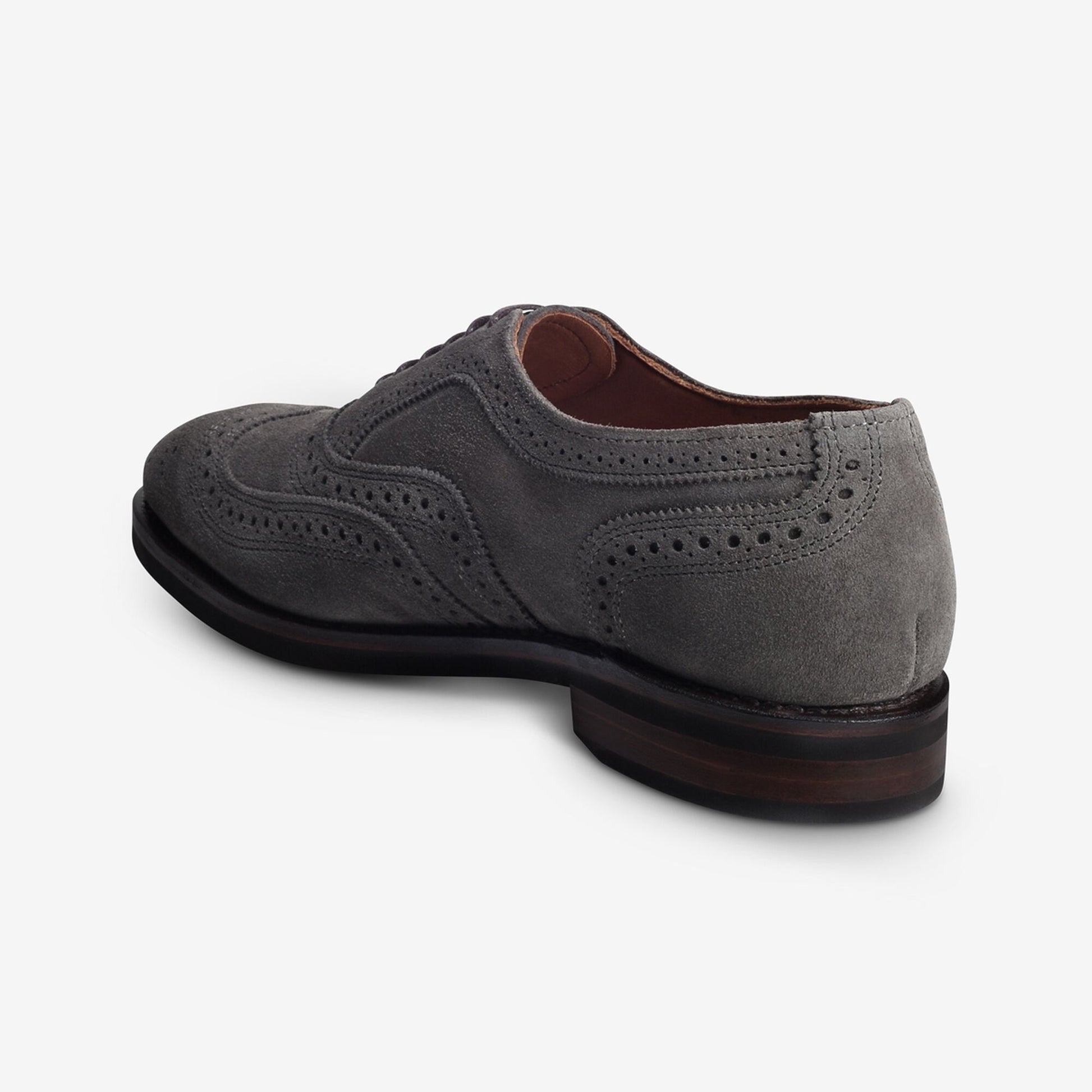 Neumok Suede Wingtip Oxford - Grey