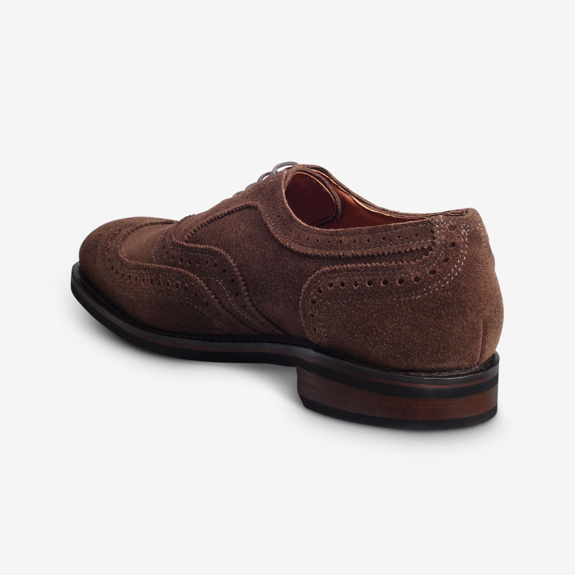 Neumok Suede Wingtip Oxford - Snuff Brown