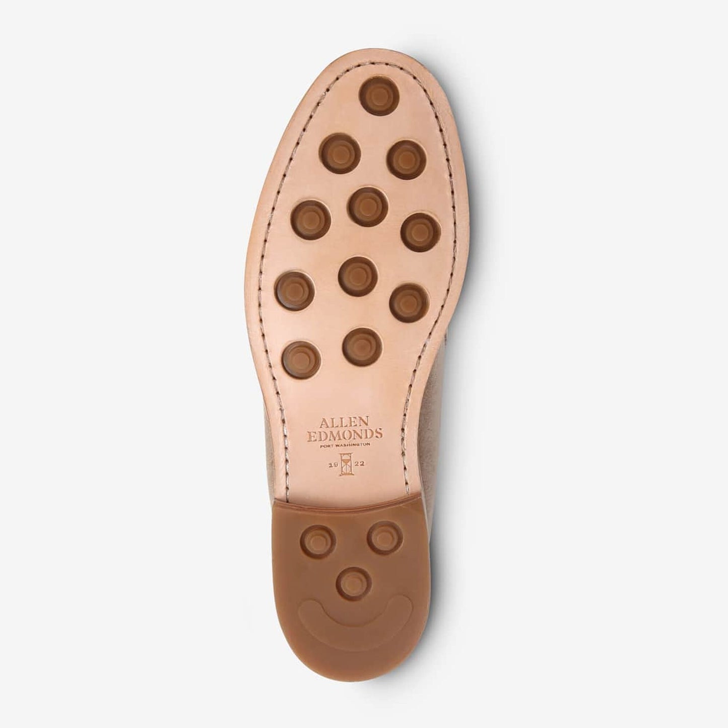 Dylan Suede Penny Loafer - Bone