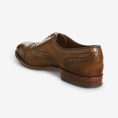 Strand Weave Cap-Toe Oxford - Burnished Copper