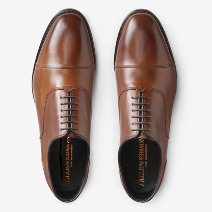 Bond Street Cap-Toe Oxford - Brown Texture