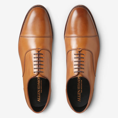 Bond Street Cap-Toe Oxford - Walnut Texture