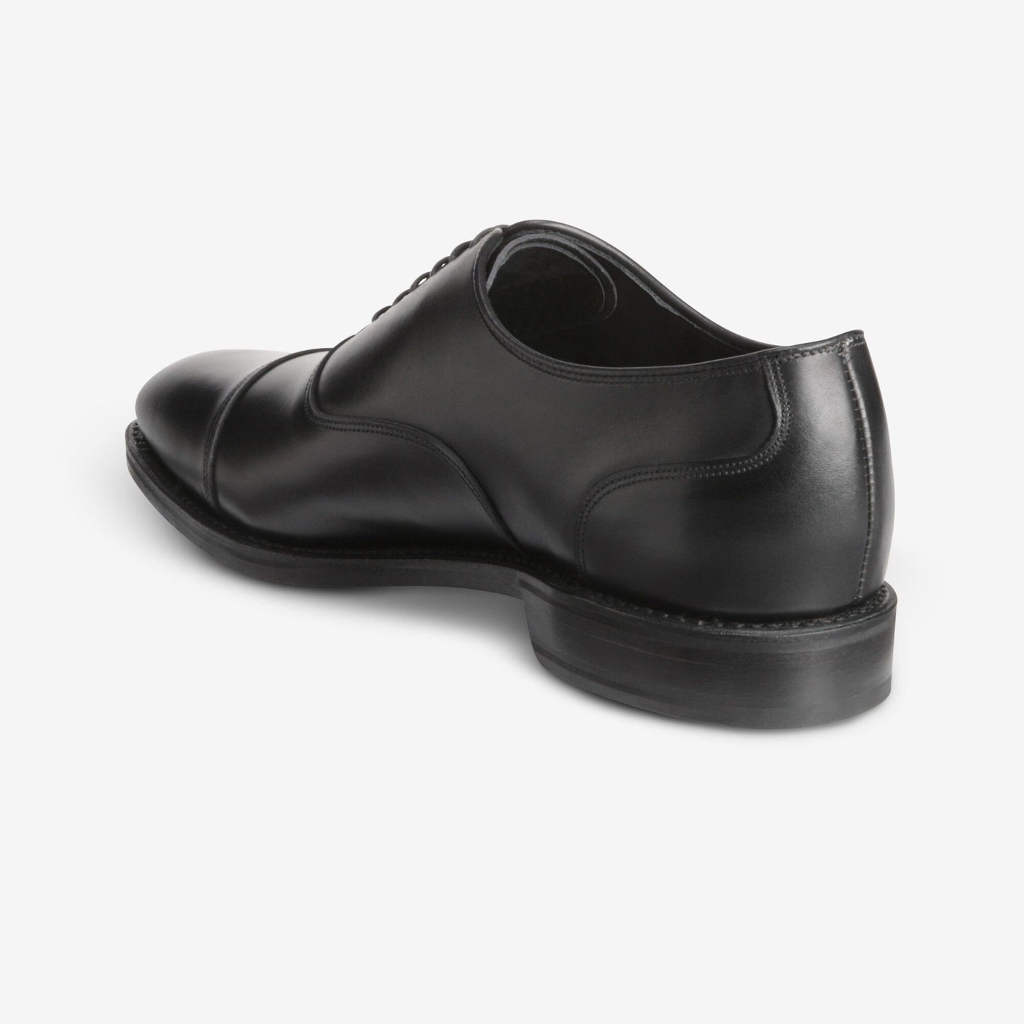 Bond Street Cap-Toe Oxford - Black Calfskin Leather