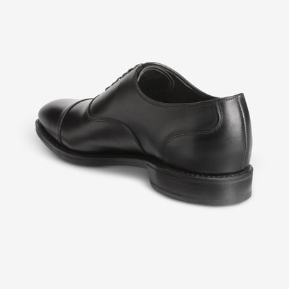 Bond Street Cap-Toe Oxford - Black Calfskin Leather
