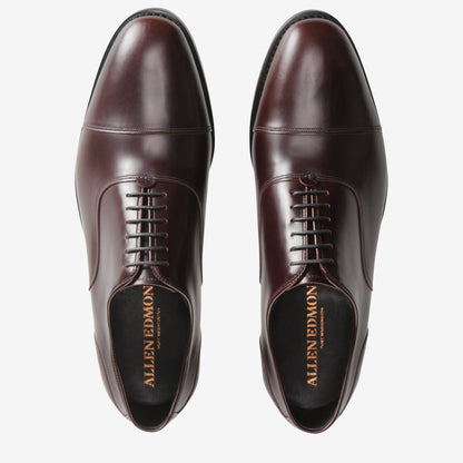 Bond Street Cap-Toe Oxford - Mahogany