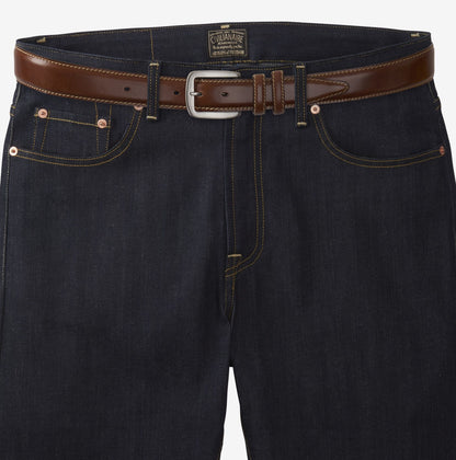 Yukon Casual Belt - Brown Waxy Leather