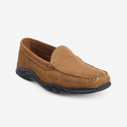 Boulder Suede Venetian Driving Moccasin - Tan Suede