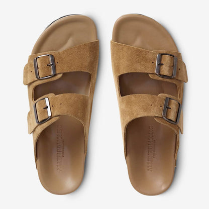 Sparrow Suede Sandals - Sand Suede