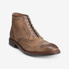 Tan Nubuck with Olive Sole